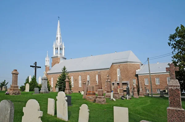 Quebec Canadá Junio 2018 Iglesia Histórica Saint Prime —  Fotos de Stock