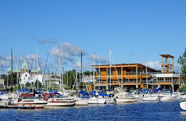 Quebec Canada June 2018 Picturesque Village Roberval — Stock Photo, Image