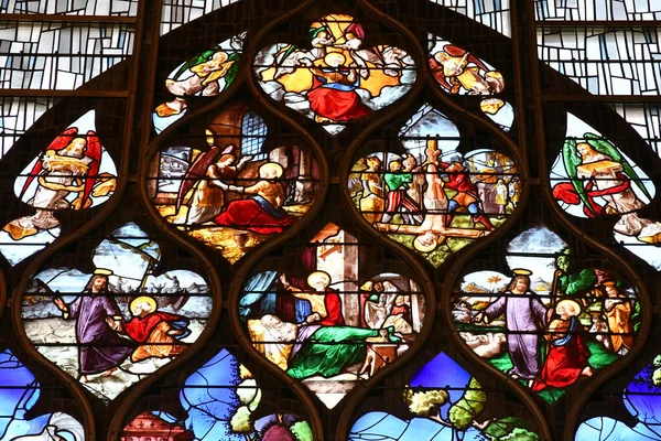 Rouen Francia Septiembre 2019 Iglesia Sainte Jehanne Arc — Foto de Stock