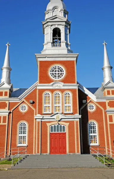 Quebec Canada Juni 2018 Historische Kerk Van Saint Fabien — Stockfoto