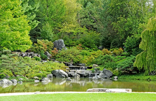 Montreal Quebec Canada June 2018 Японський Сад Ботанічному Саду Створений — стокове фото