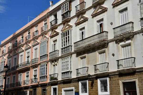 Cádiz España Agosto 2019 Centro Histórico Ciudad —  Fotos de Stock