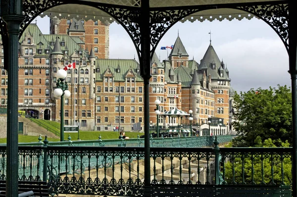 Quebec Canada June 2018 Chateau Frontenac City Quebec — Stock Photo, Image