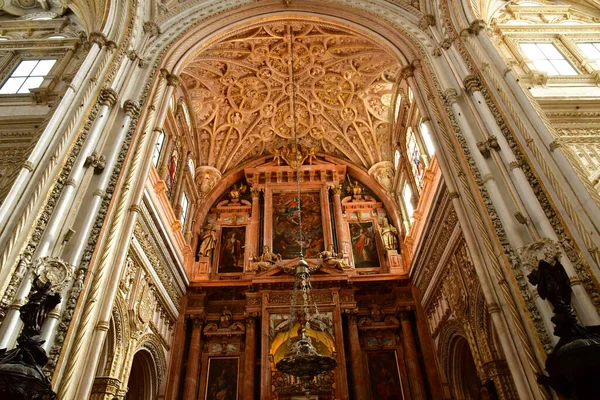 Córdoba Espanha Agosto 2019 Catedral Mesquita — Fotografia de Stock