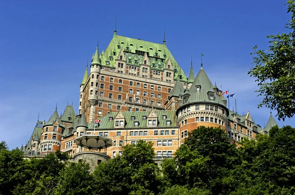 Quebec Canada June 2018 Chateau Frontenac Built 1893 Bruce Price — Stock Photo, Image