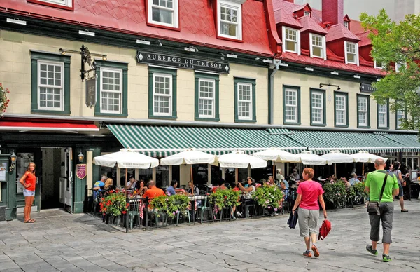 Quebec Canadá Junho 2018 Histórica Cidade Velha Quebec — Fotografia de Stock