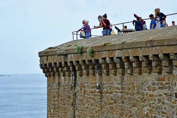 Saint Malo Francja Lipca 2019 Malownicze Miasto Lecie — Zdjęcie stockowe