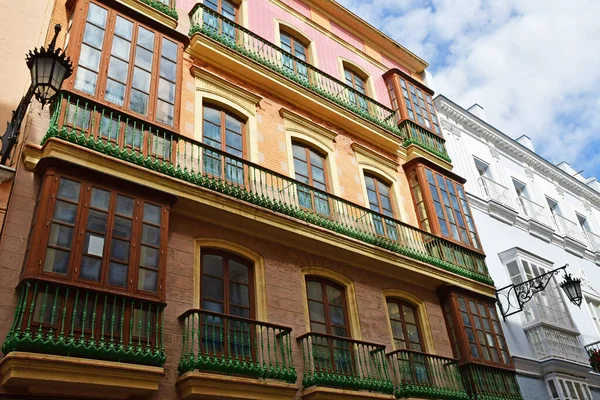 Cadiz Spain August 2019 Historical City Centre — Stock Photo, Image