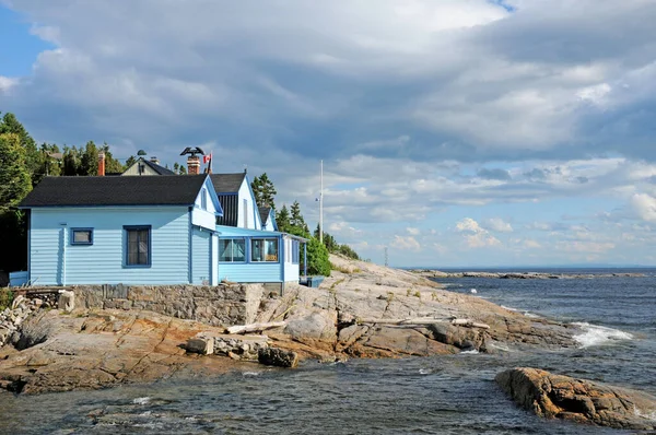 Quebec Canada June 2018 Picturesque Village Tadoussac — Stock Photo, Image