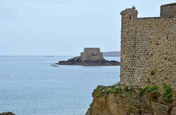 Saint Malo France July 2019 Мальовниче Місто Влітку — стокове фото