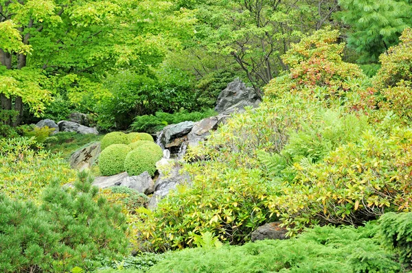 Montreal Quebec Canada Juni 2018 Japanse Tuin Botanische Tuin Aangelegd — Stockfoto
