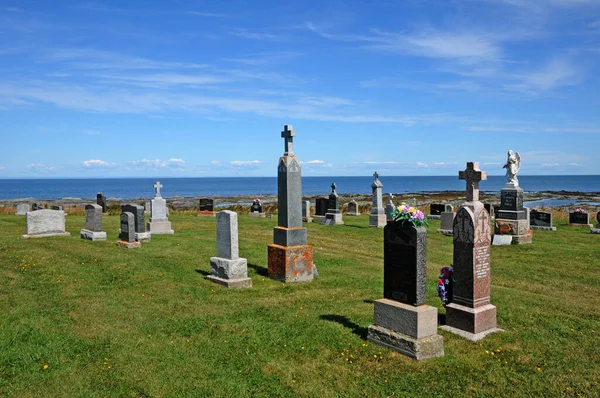 Квебек Канада Июня 2018 Года Живописное Кладбище Сент Люс — стоковое фото