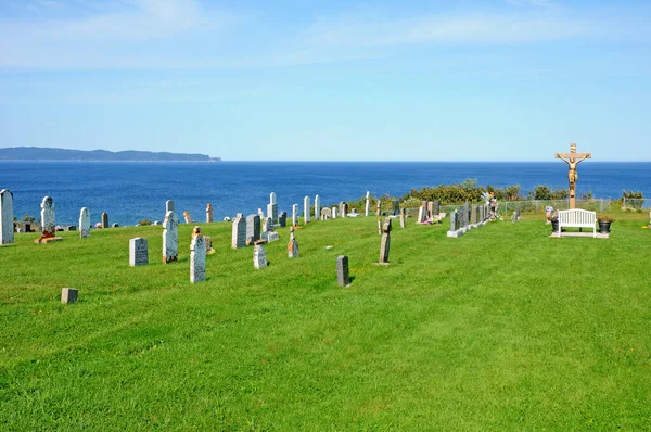 Quebec Canada June 2018 Cemetery Saint Georges Malbaie — Stock Photo, Image