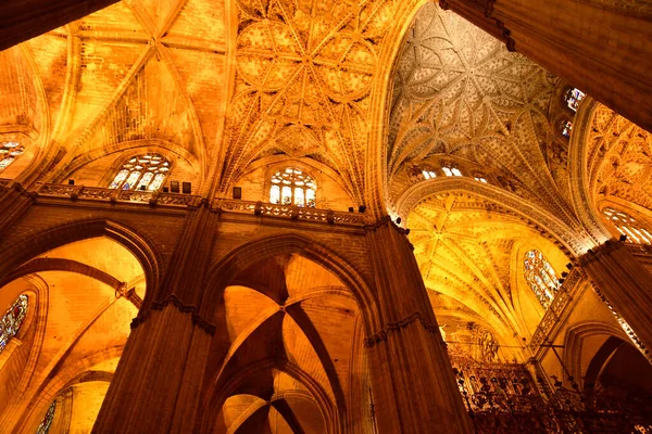 西班牙塞维利亚 2019年8月28日 历史大教堂 — 图库照片