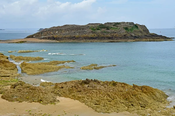 Saint Malo Frankrike Juli 2019 Det Pittoreska Havet — Stockfoto