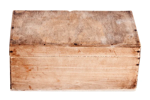 旧木盒子 — 图库照片
