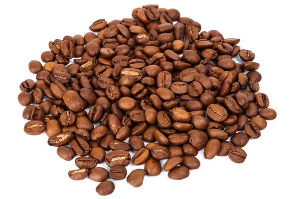 Pile of roasted coffee beans — Stock Photo, Image