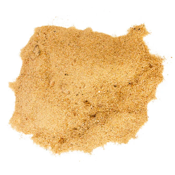 Кучка желтого песка — стоковое фото