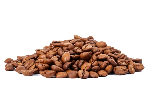 Pile of roasted coffee beans — Stock Photo, Image