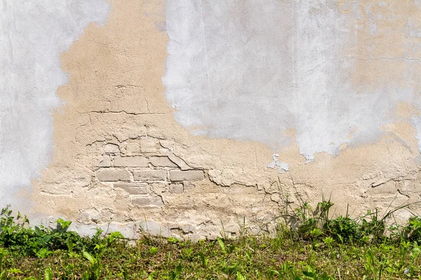 Mur de plâtre blanc — Photo