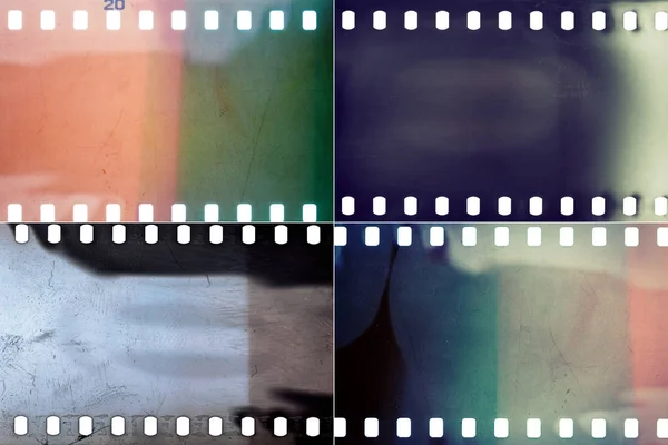 Zestaw tekstur film — Zdjęcie stockowe