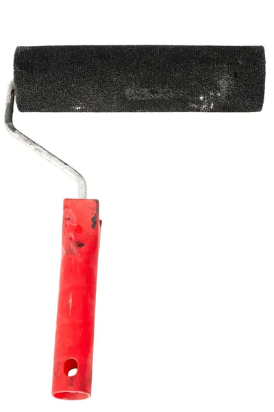 Used paint roller — Stock Photo, Image