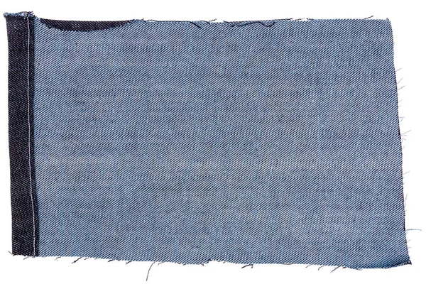 Pieza de tejido vaquero azul oscuro —  Fotos de Stock
