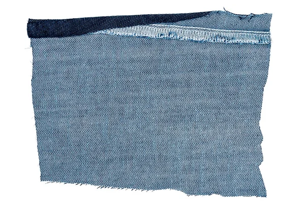 Pièce de tissu jean bleu foncé — Photo