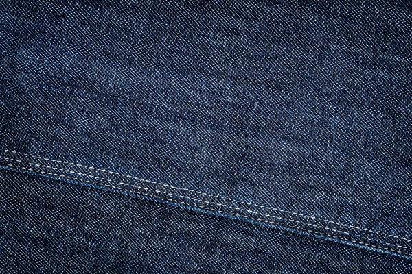 Tmavě modré džíny textura — Stock fotografie