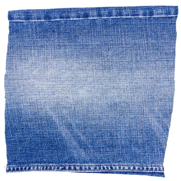 Pièce de tissu jean bleu clair — Photo