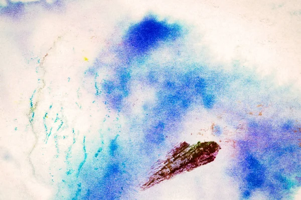 青とマゼンタの抽象芸術の背景 — ストック写真