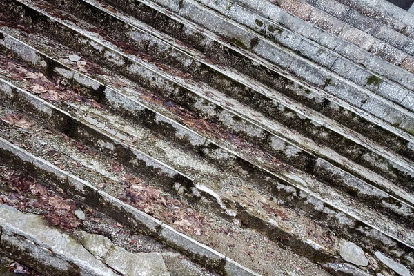 Alte schmutzige Treppe Detail — Stockfoto