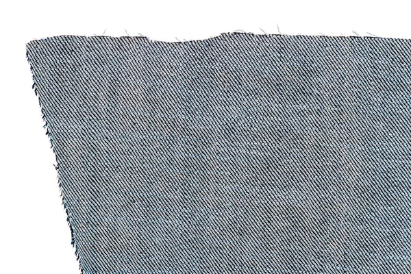 Pièce de tissu de jeans bleu — Photo