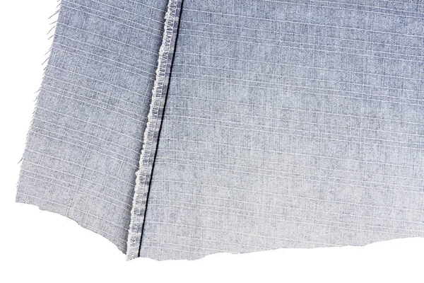 Pièce de tissu de jeans bleu — Photo