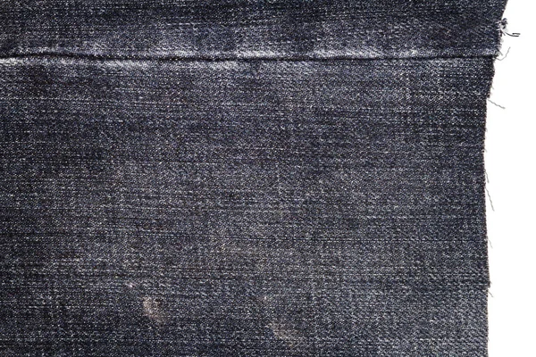 Kawałek tkaniny ciemne dżinsy — Zdjęcie stockowe