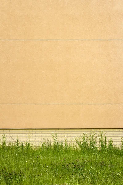 Pared de yeso amarillo moderno —  Fotos de Stock