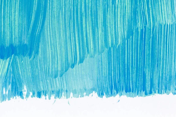 Abstraktní azurová ručně malované pozadí — Stock fotografie
