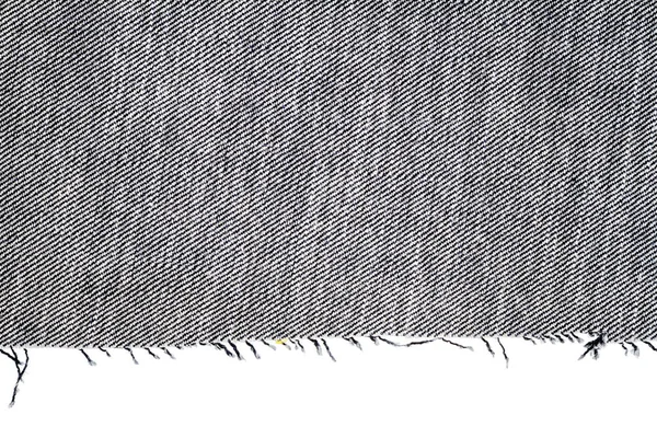 Pedaço de tecido de calça preta — Fotografia de Stock