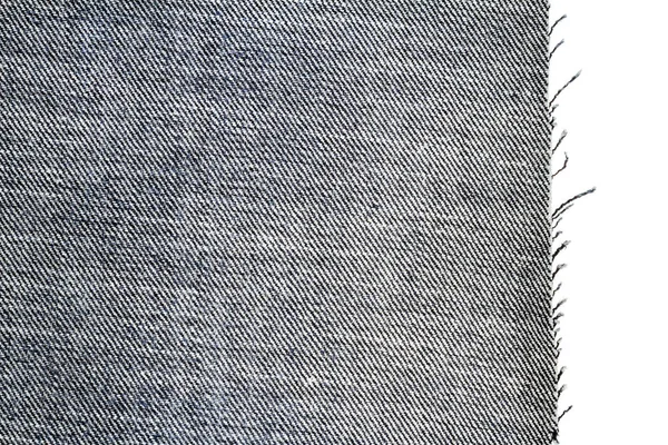 Pièce de tissu de jean noir — Photo