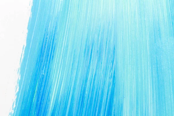 抽象青色手绘背景 — 图库照片