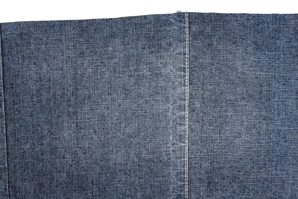 Koyu mavi jeans kumaş parçası — Stok fotoğraf