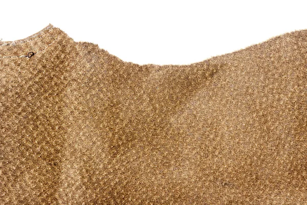 Piece of brown leather — Stock Photo, Image