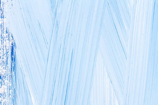 Abstract brushed blue acrylic arts background — Stock Photo, Image