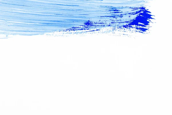 Abstract brushed blue acrylic arts background — Stock Photo, Image