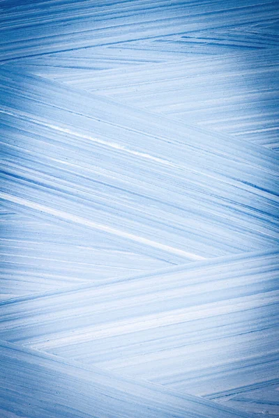 Abstract Hand Drawn Blue Acrylic Paints Background Brushed Texture Close — Stock Photo, Image