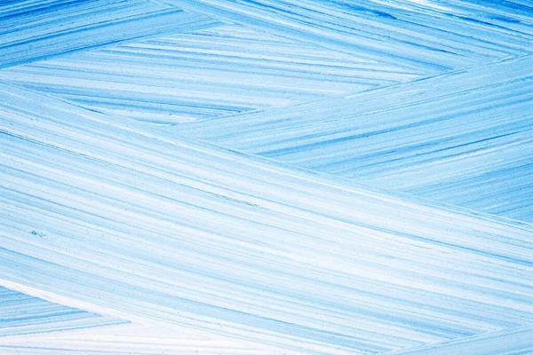 Abstracto Dibujado Mano Pinturas Acrílicas Azules Fondo Textura Cepillada Cerca — Foto de Stock