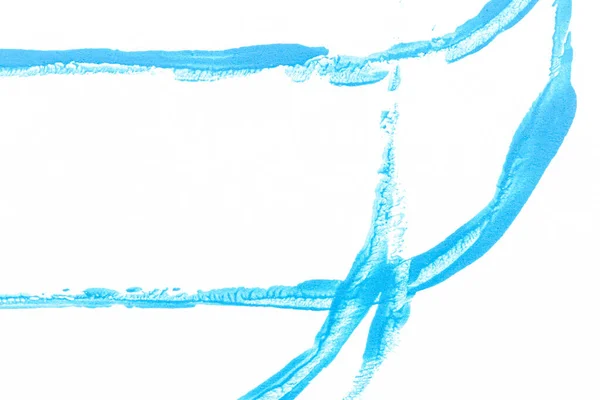 Fondo Arte Acrílico Abstracto Forrado Azul Textura Estampada Cerca — Foto de Stock