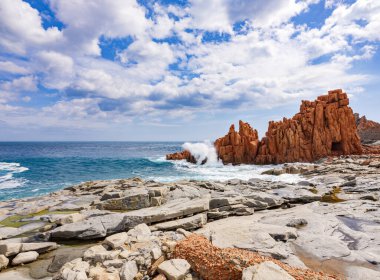 Arbatax, Ogliastra, Capo Bellavista, Sardinya, İtalya 'dan 