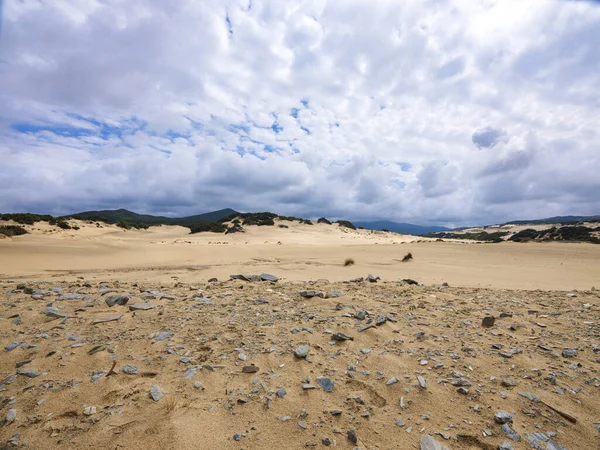 Dunes Piscinas Largest Natural Beach Europe Arbus Sardinia Italy Wonderful — Stock Photo, Image