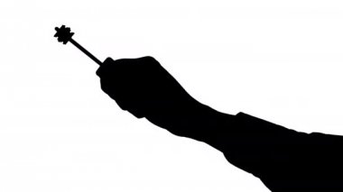 erkek eli tutmak bir anahtar